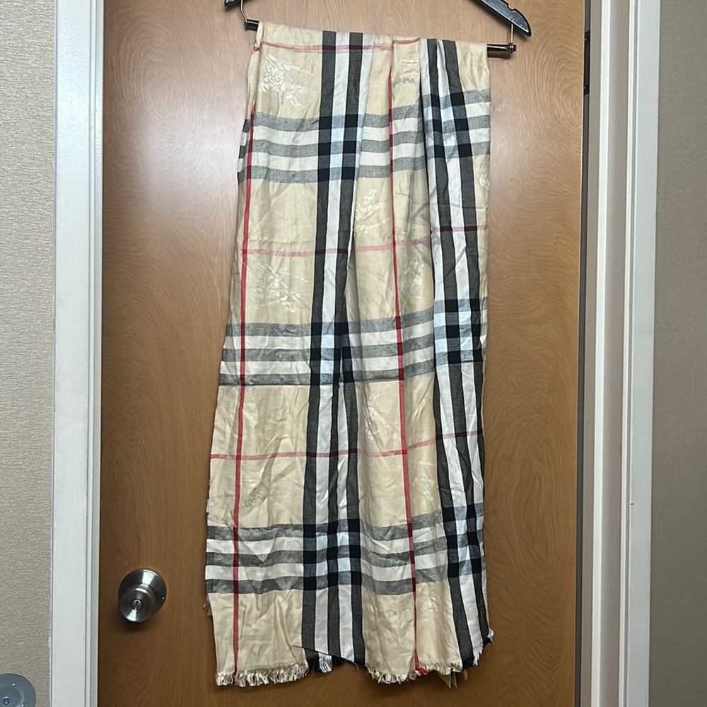 - Burberry scarf